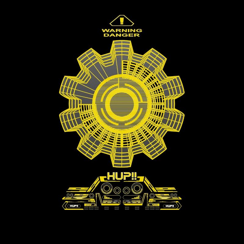 Warning Danger science fiction