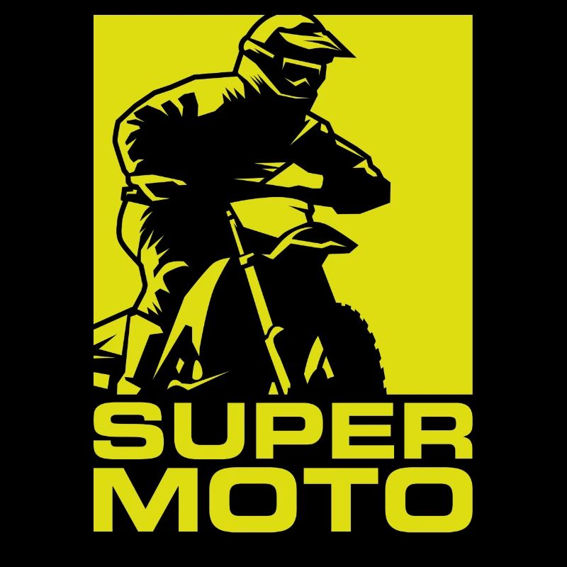 SUPER MOTO silhouette