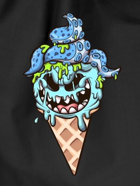 Eiswaffel-Monster