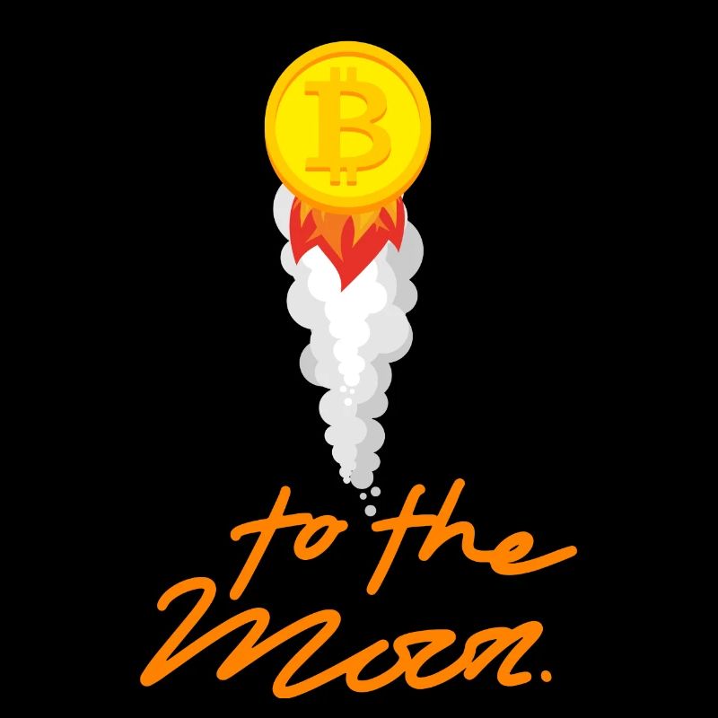 Krypto To the Moon 5 BTC Bitcoin