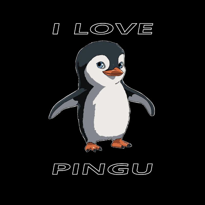 Cute penguin design