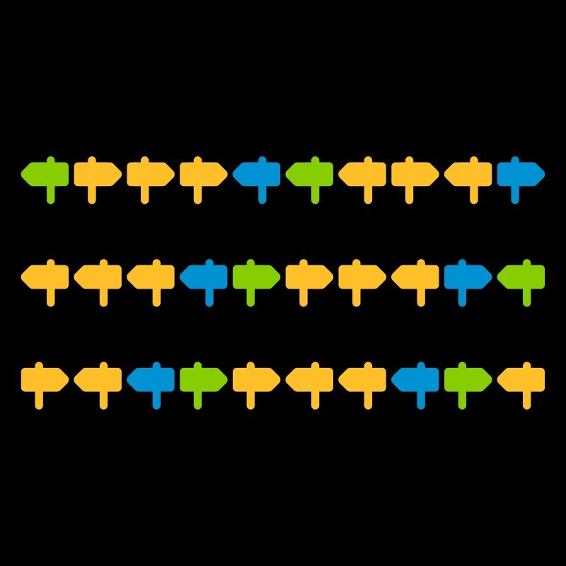 signposts direction left right