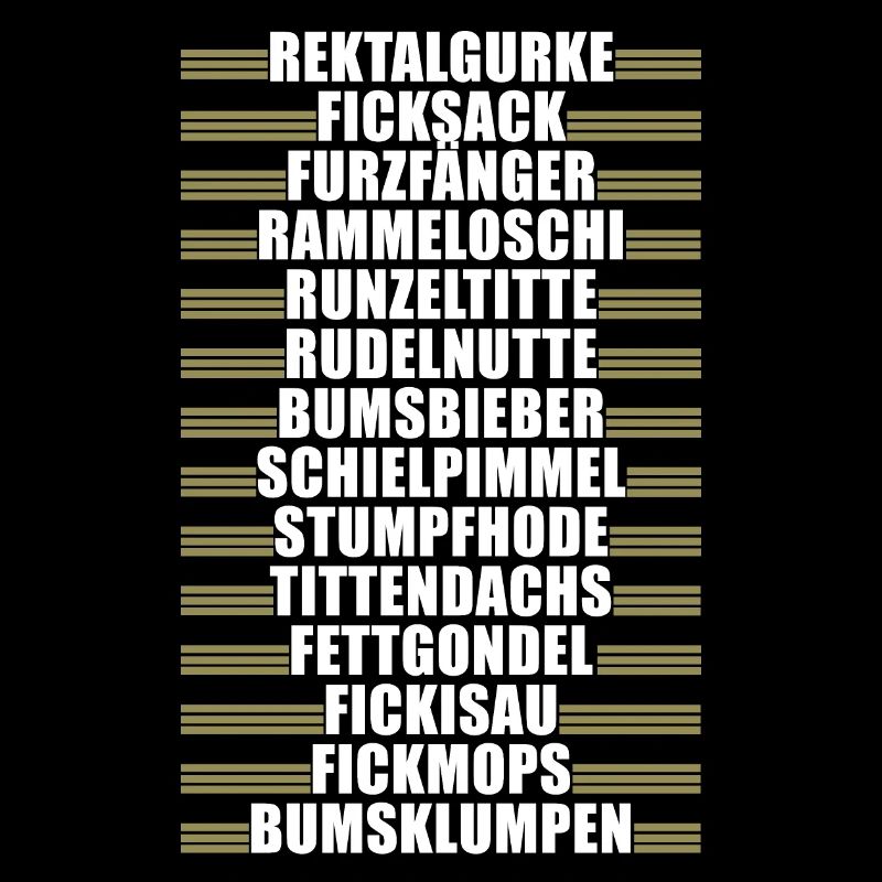 Rektalgurke, Furzfänger, Rammeloschi, Stumpfhode