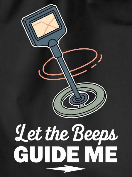 Introverted metal detector hobbyist