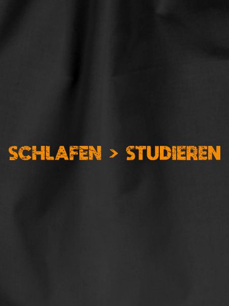 Schlafen > Studieren