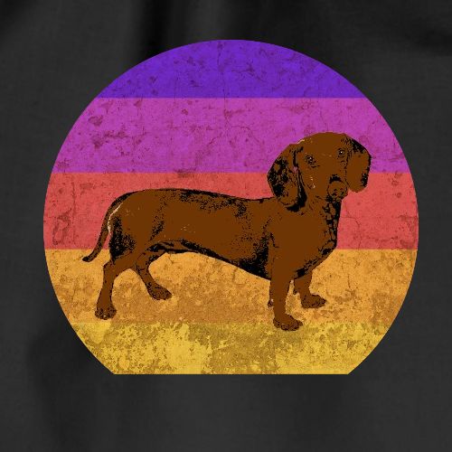 Teckel vintage - Sac de sport léger