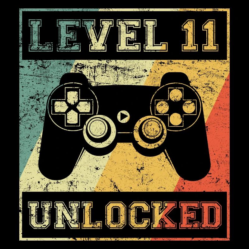 Level 11 Unlocked 11th Birthday
