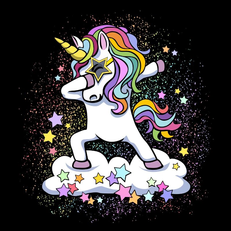 dabbendes Einhorn, cool