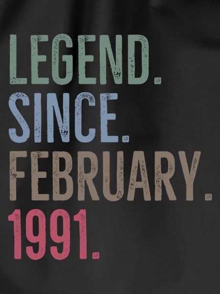 Legend Since February 1991