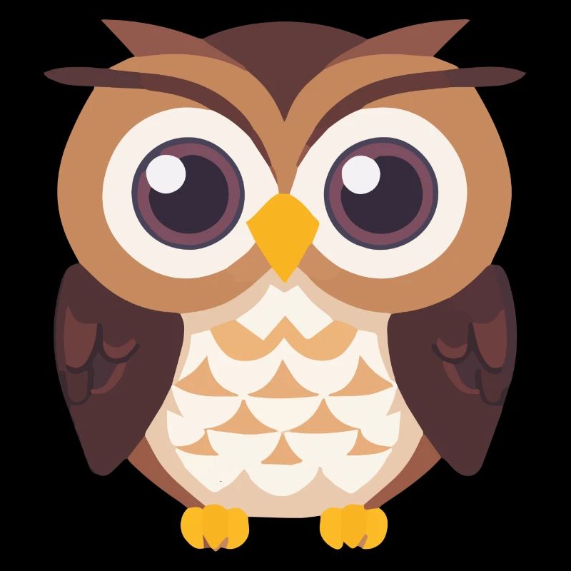 Uhu Eule Vogel baby