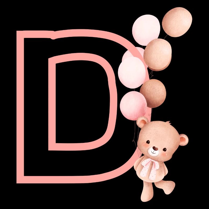 Pink bear letter