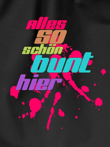 alles bunt