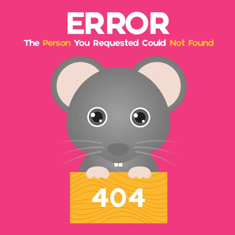 Error 404 Mouse
