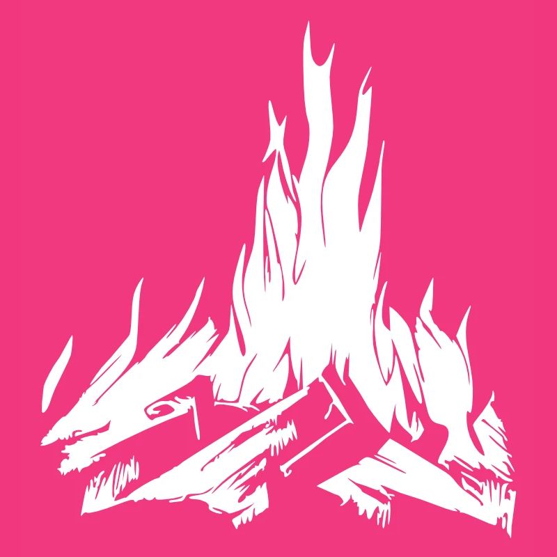 Campfire Camping Nature Forest Fire Vector 2