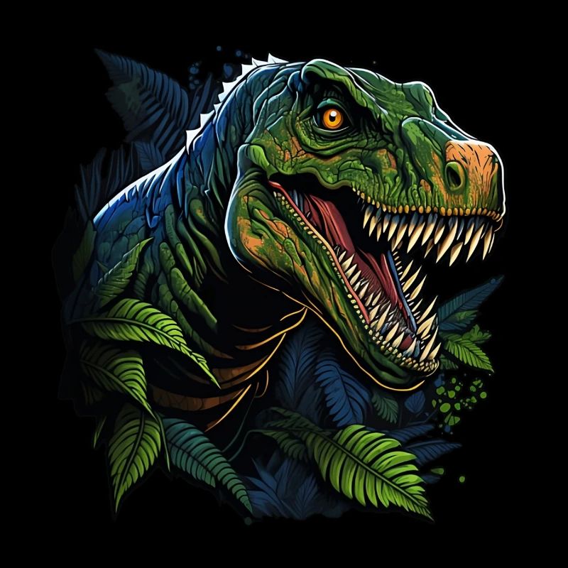 Cool raptor dinosaur