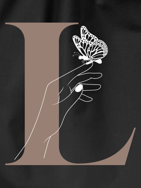 Letter L Magic Butterfly