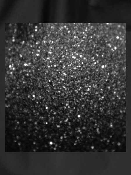 Sparkling Black Glitter