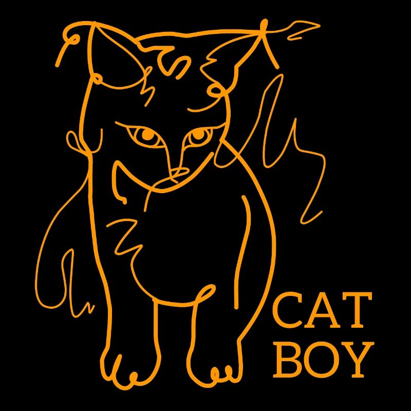 Garçon de chat