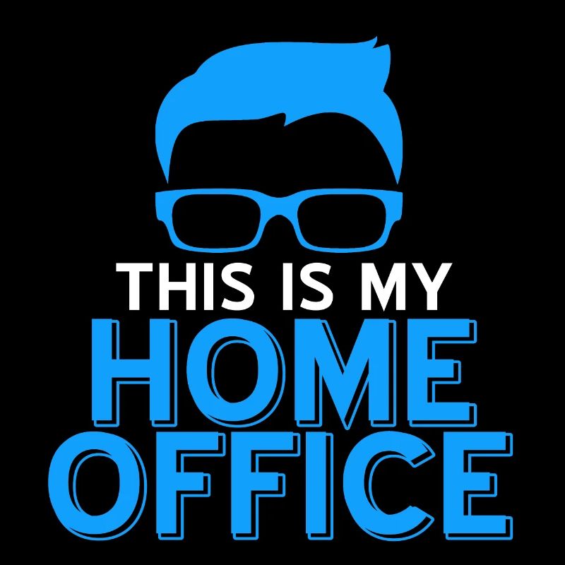 Retro This Is My Home Office Work From Home