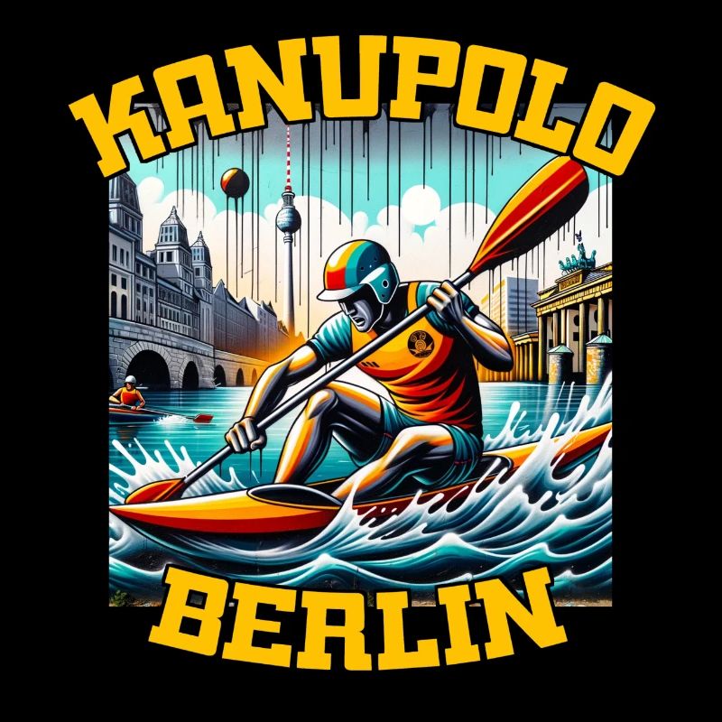 Canoe Polo Berlin Graffiti