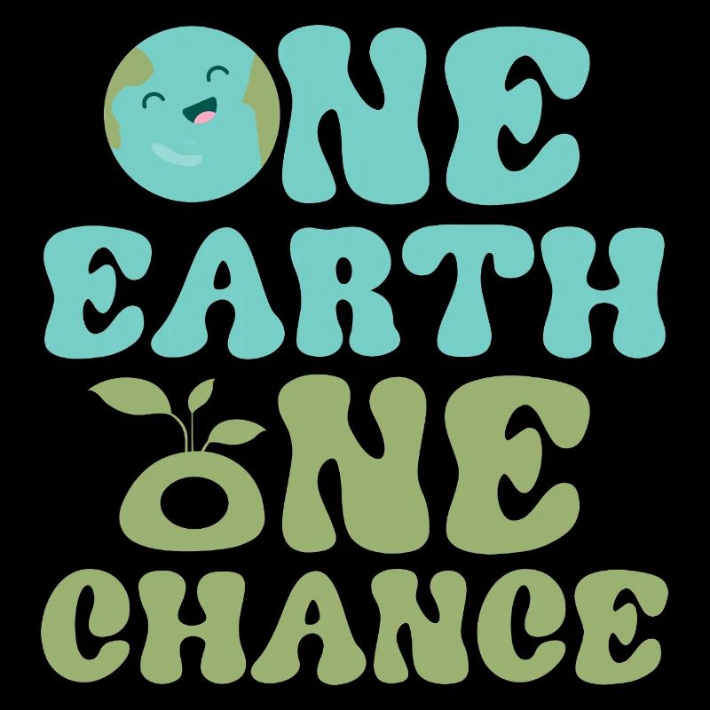 One Earth One Chance Earth Day Environmental Plane