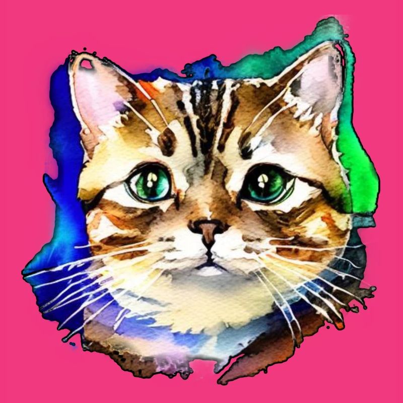 Visage de chat 3