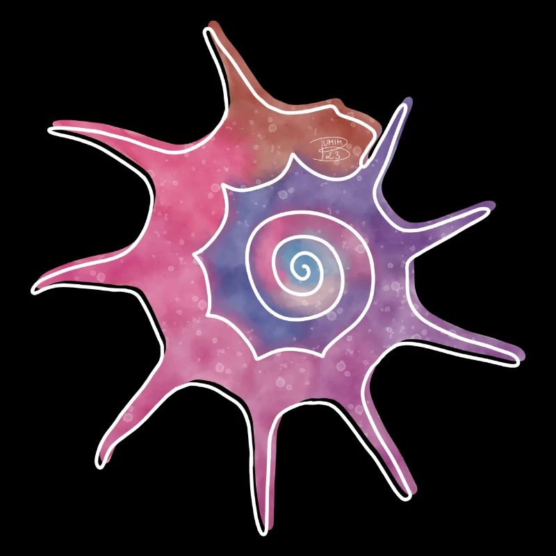 "Bolma", Boho Line Art Design, Serie "Shells"