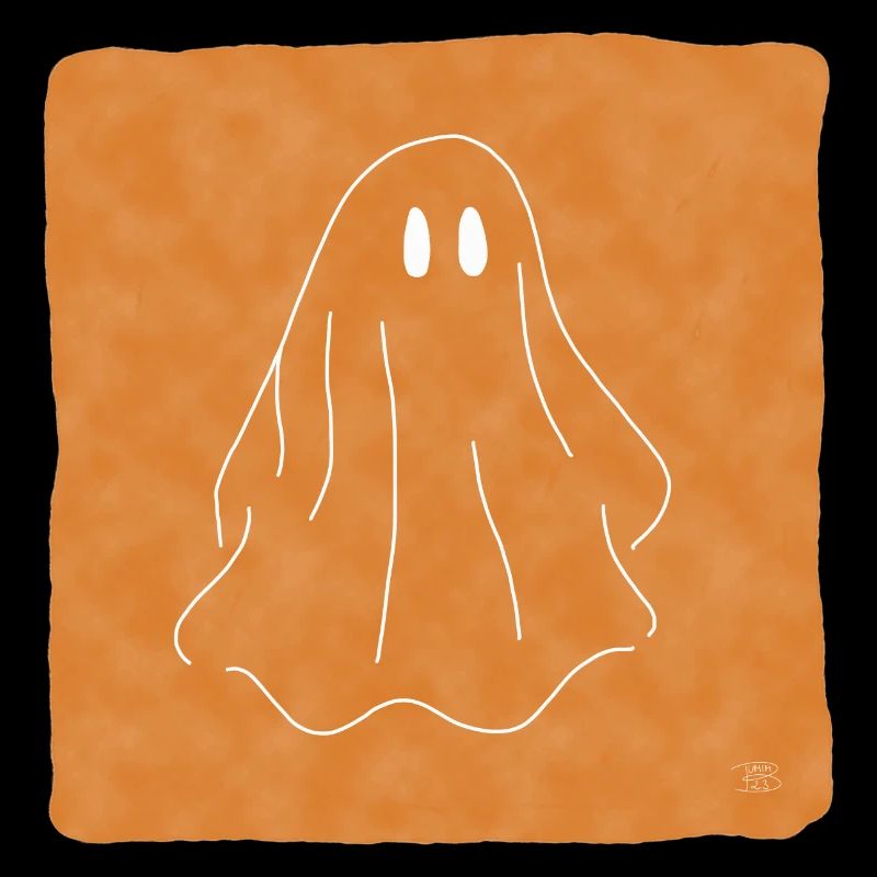 "Geist", Boho Line Art Design, Serie „Halloween“