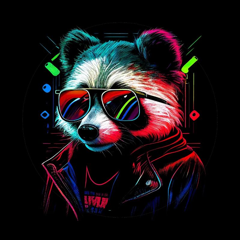 Cyber raccoon