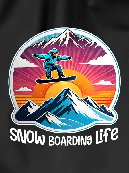 Snowboarding, snow and skiing