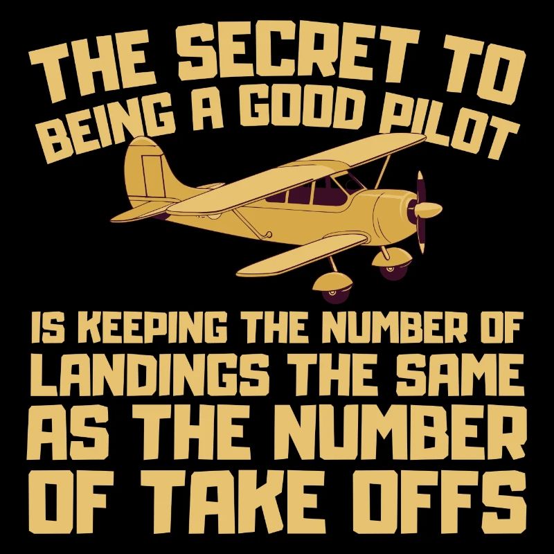 Lustige Flugzeugpiloten