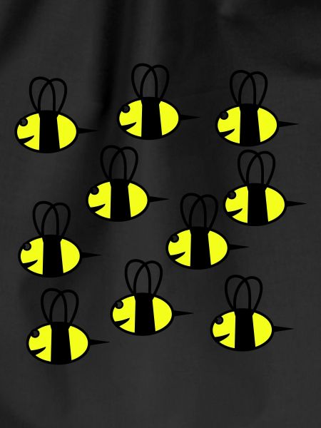 swarm of friendly bees