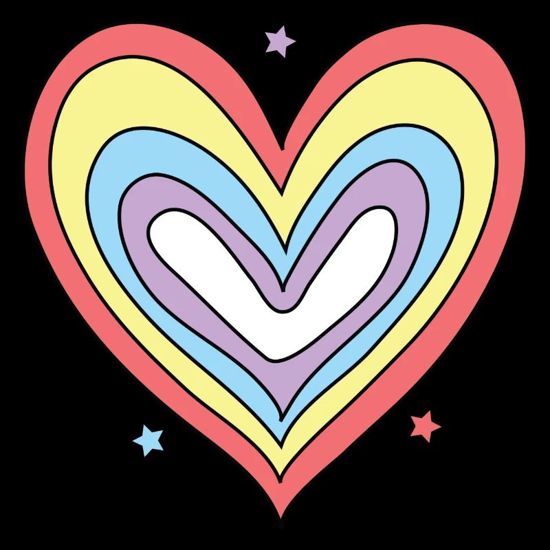 RAINBOW HEART