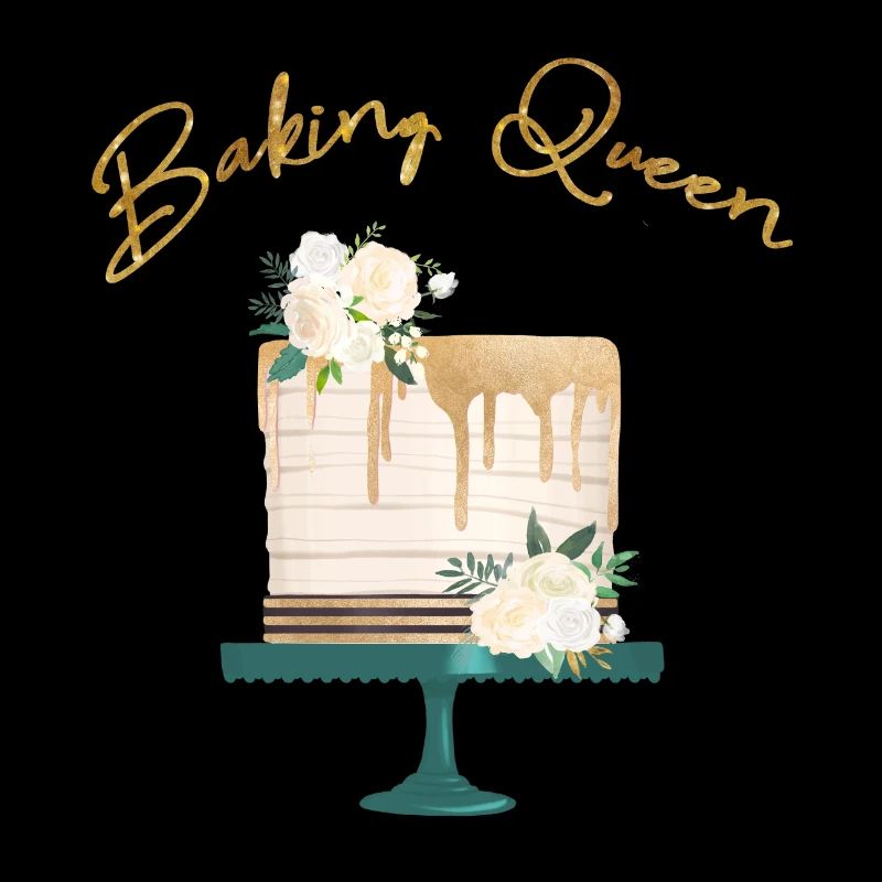 Baking queen cake