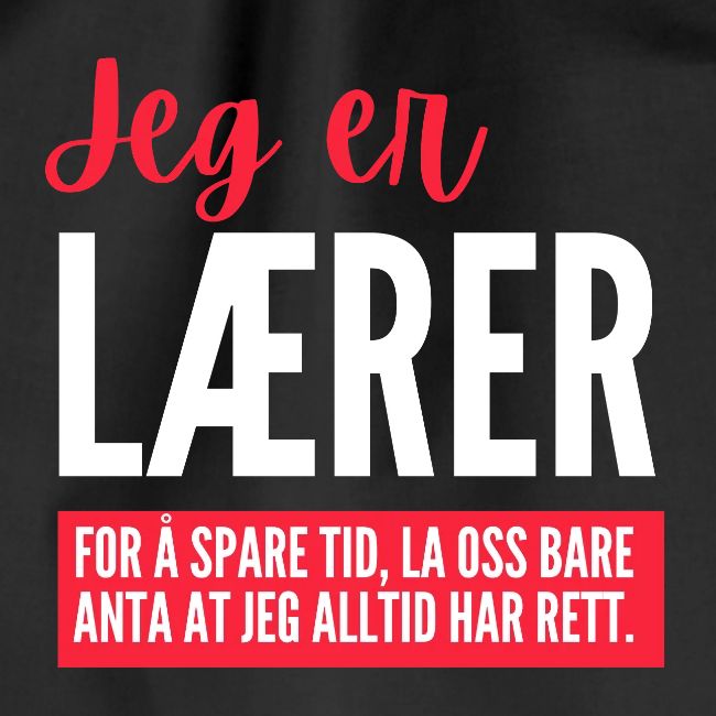 Gave til lærer