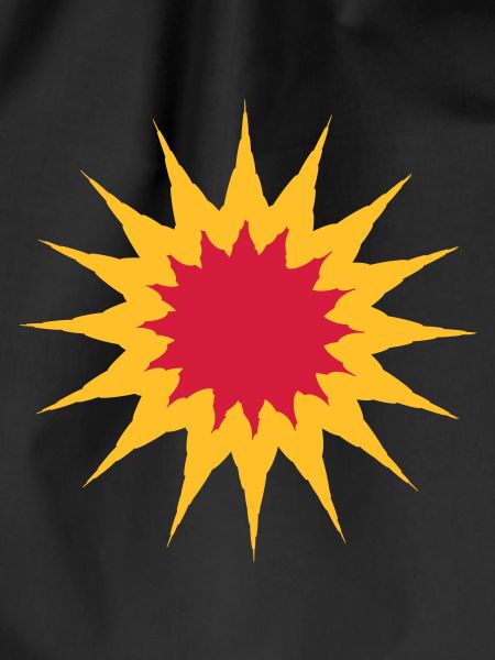 Feuer Explosion Stern