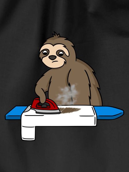 Sloth irons very slowly