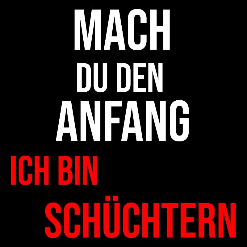 Ich bin schüchtern