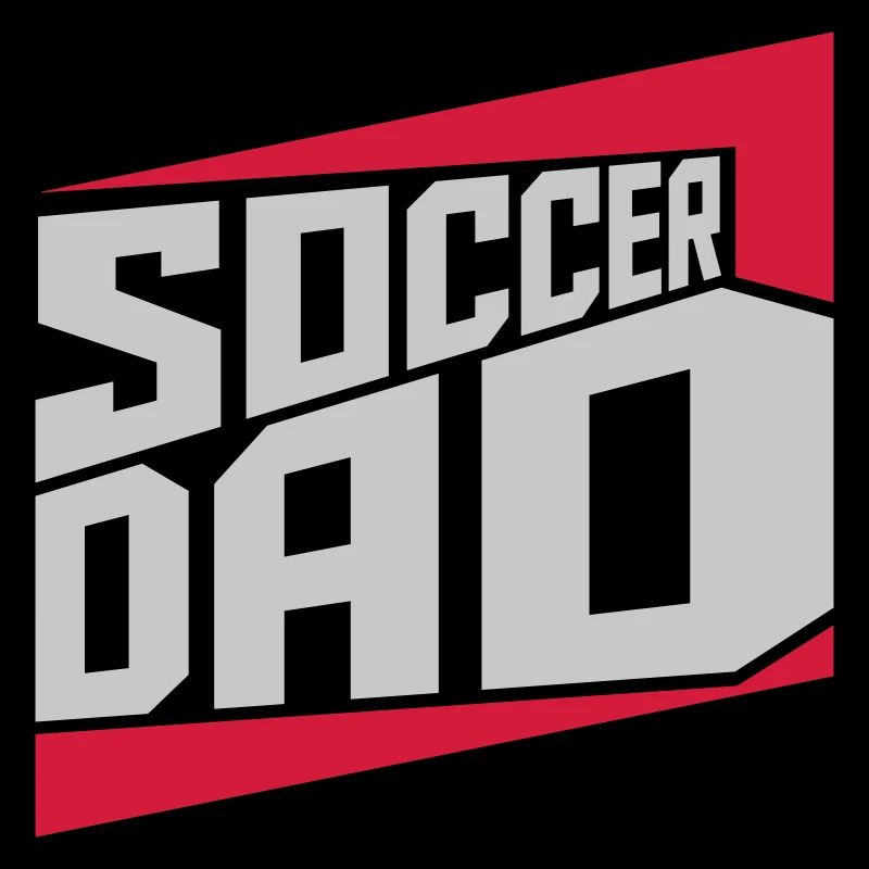 Cool Soccer Dad Logo