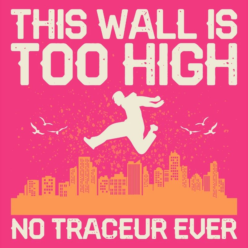 Ce mur est trop haut - pas de traceur jamais libre runnin