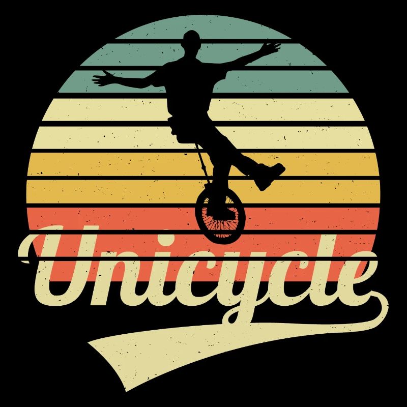 Retro Unicycle Einrad