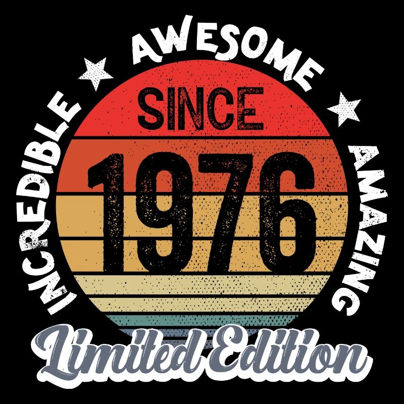 erstaunlich seit 1976 - Jubiläum