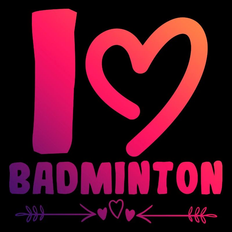 Ich liebe Badminton