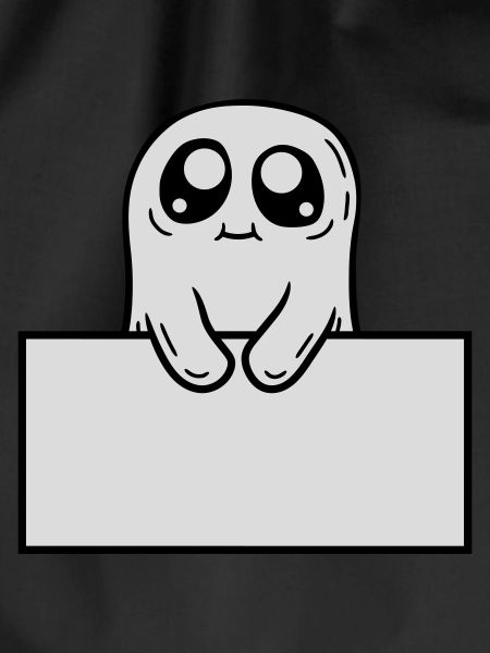 Ghost Shows Shield Cartoon