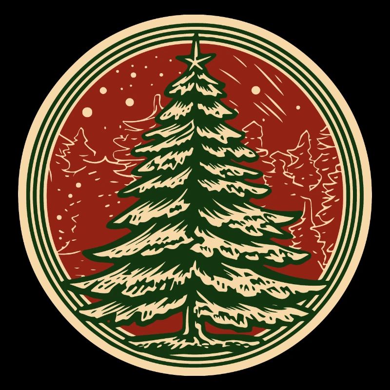 Festlicher Weihnachtsbaum