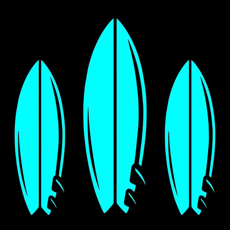 Surfboard Symbol Surfing