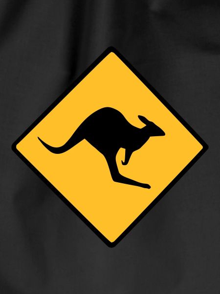 Roadsign Känguruh