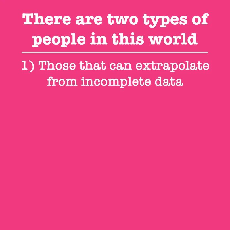 Extrapolate Data people