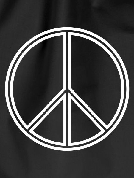 Peacesign Outline White