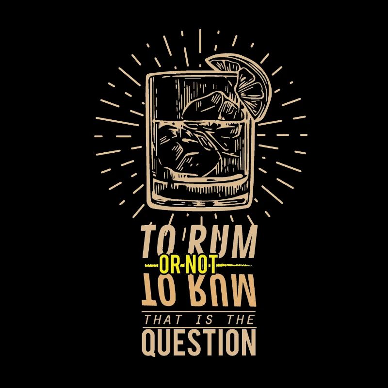Rum, or not rum, gift gift idea